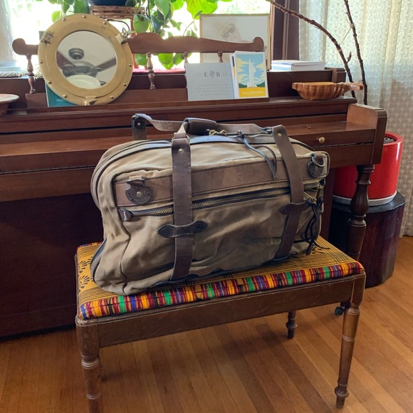 Vintage Filson Rugged Twill Pullman Suitcase small - Picture 2 of 11